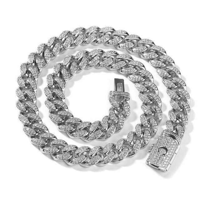 Savvy Cuban Initial Chain