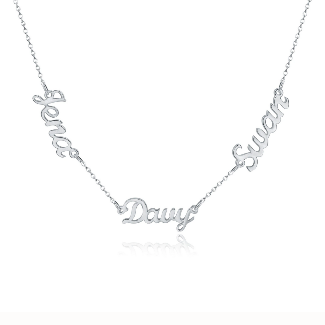 Loved Ones Name Necklace